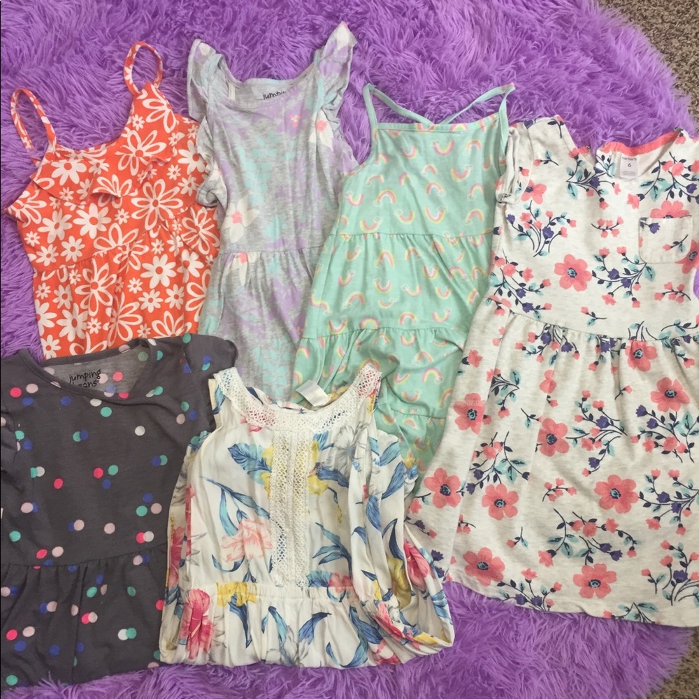Girls size 6 summer dresses
